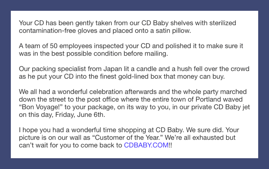 CD Baby Growth Hacking